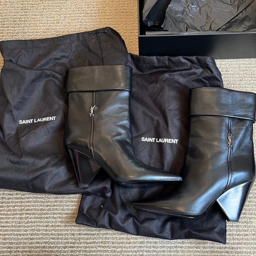 Saint Laurent Niki Bootie size 7